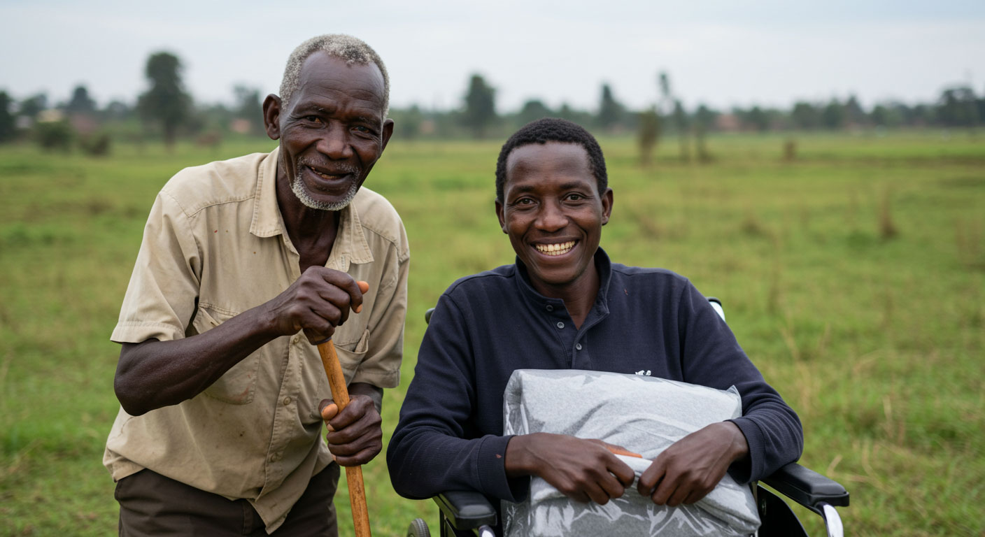 Donation supporting Lusi Namatovu Foundation's work in Rakai, Uganda.