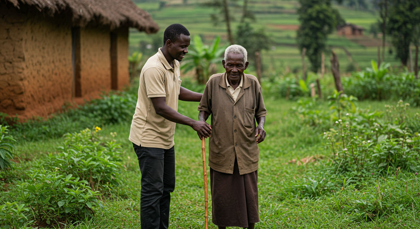 Supporting Elderly in Rakai District